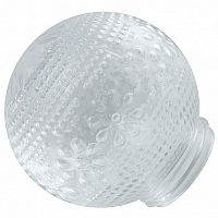 Рассеиватель шар-стекло (прозрачный) 62-010-А 85 Цветочек |  код. SQ0321-0010 |  TDM
